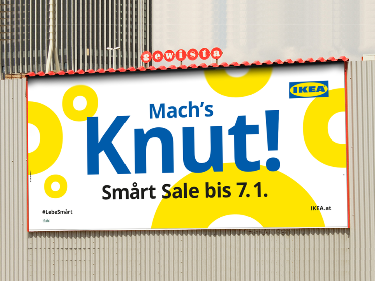 Sag einfach „Mach’s Knut!“: IKEA &US inszenieren größten Sale neu